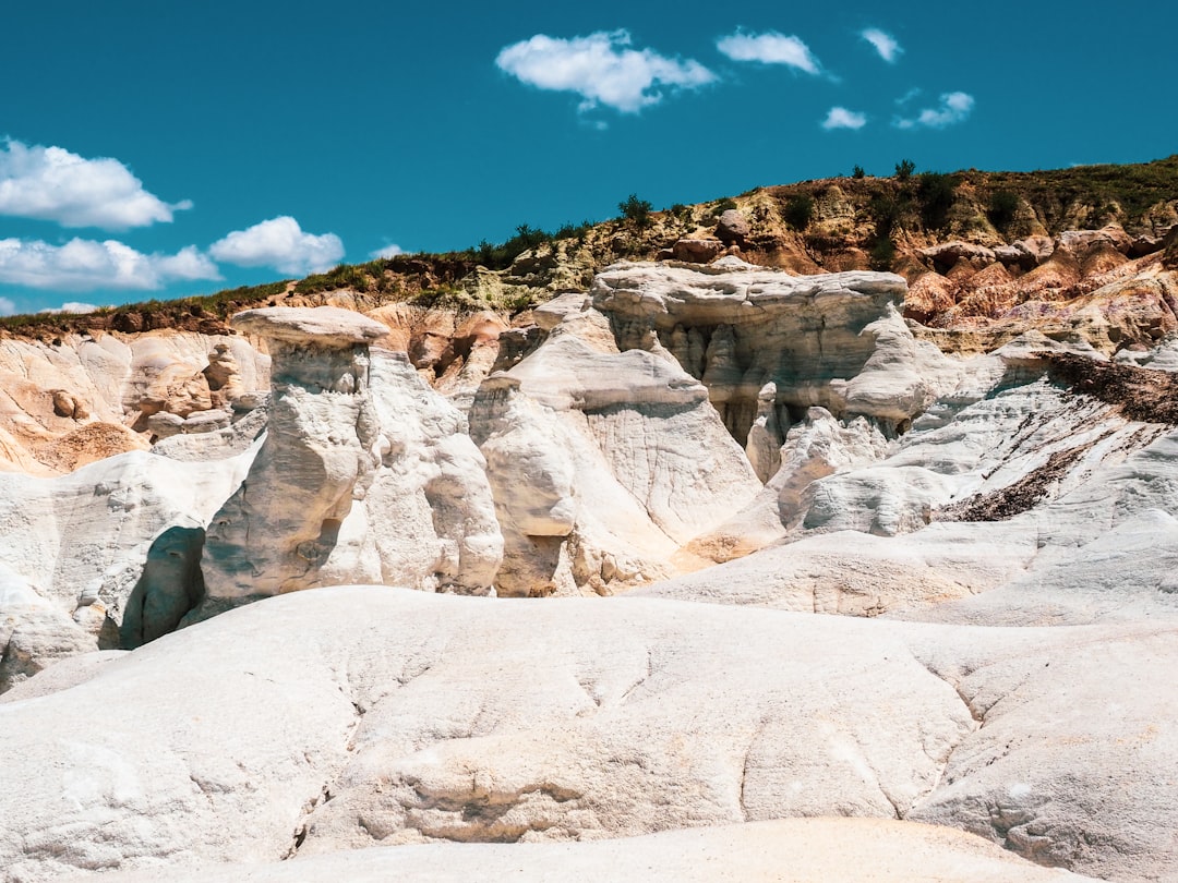 colorful clay formations at Paint Mines Interpretive Park Colorado