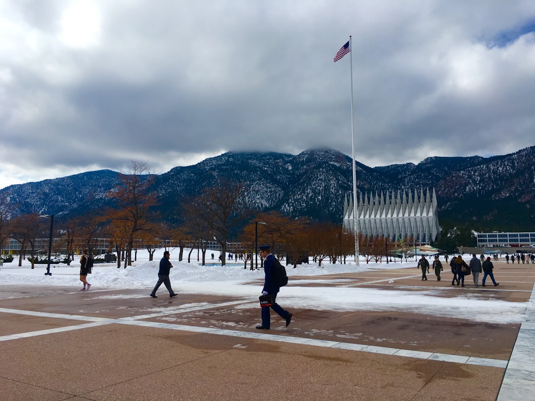 modern architecture of the U.S. Olympic & Paralympic Museum in Colorado Springs